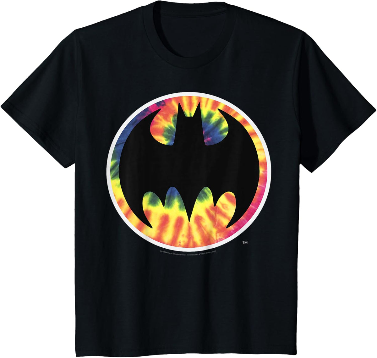 Kids Comics Pride Batman Rainbow Tie Dye Logo Apparel US Trend