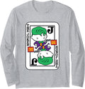 Batman Joker Cute Chibi Long Sleeve Apparel Premium Print