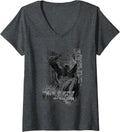 Womens Batman The Knight Lige V Neck Apparel Clean Design