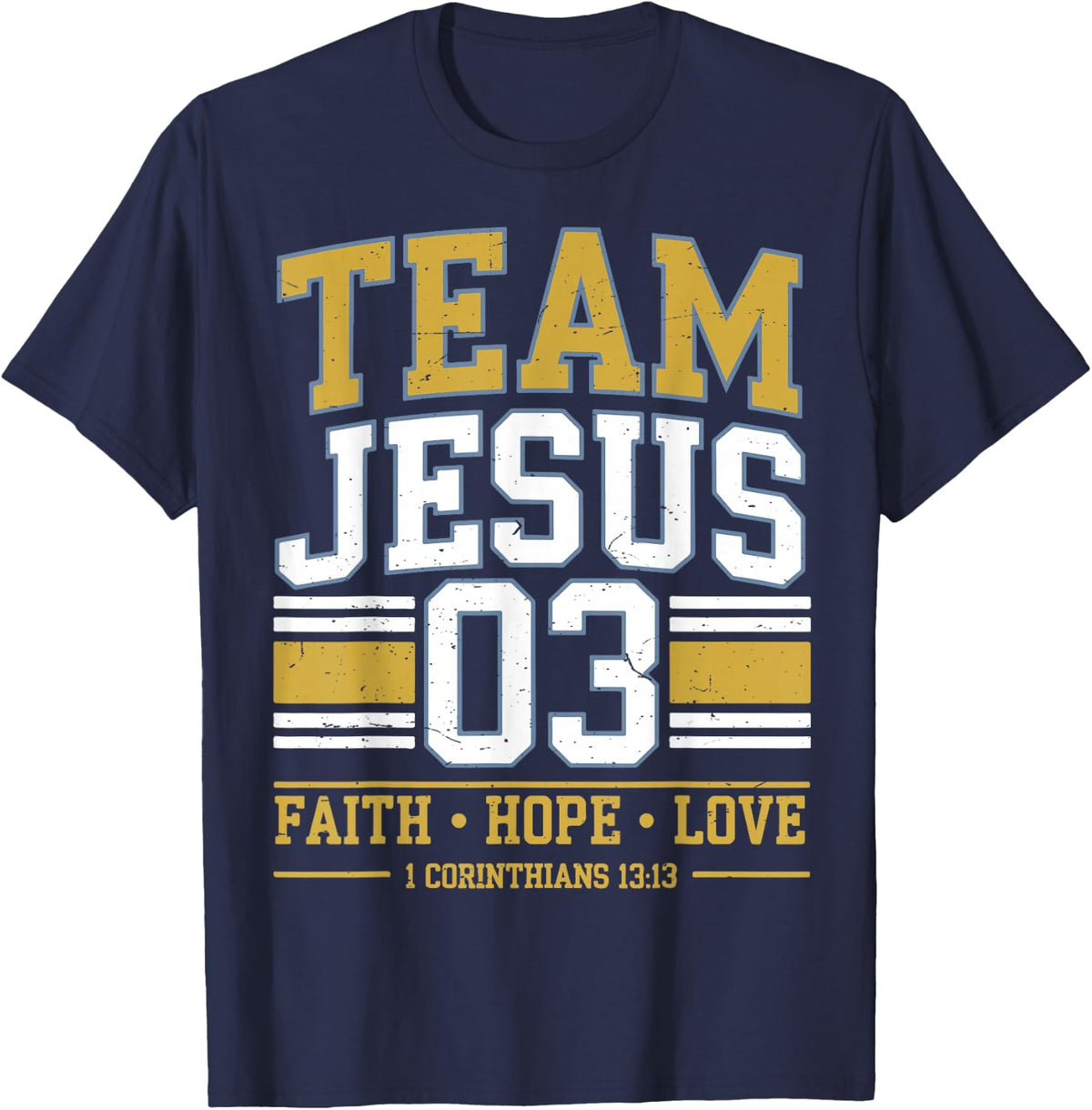 Team Jesus 03 Family Matching Christian Faith Religious Gift Jersey 69