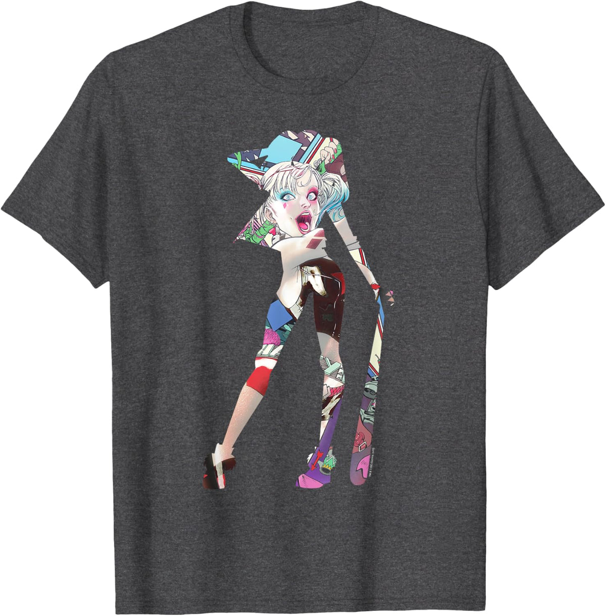 Batman Harley Quinn Scene Inside Apparel Minimal Style