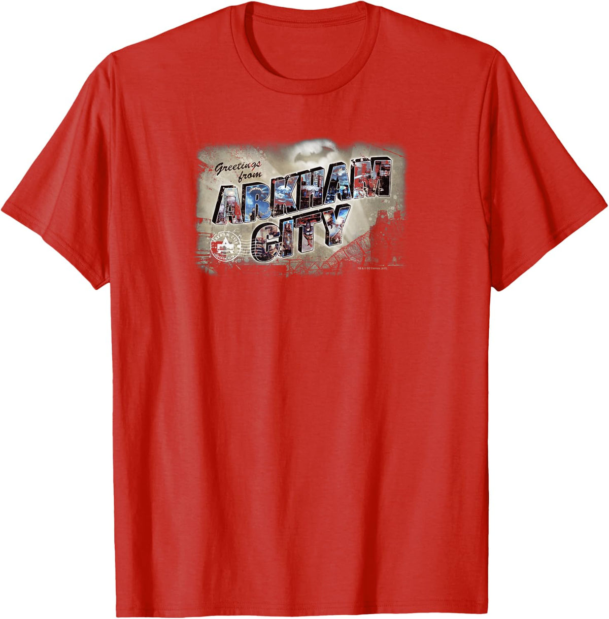 Batman Arkham City Greetings From Apparel Gift Ready