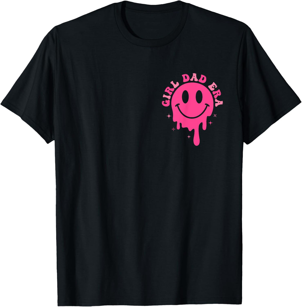 Girl Dad Groovy in My Era Fathers Day 2 Sided Shirt 194