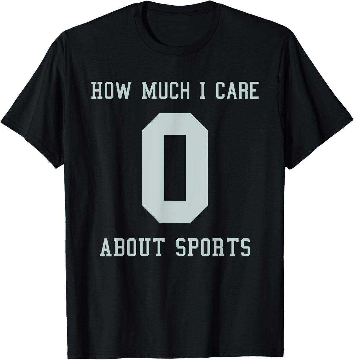 Funny Sports Jersey T Shirt Costume For Anti Sport People 66