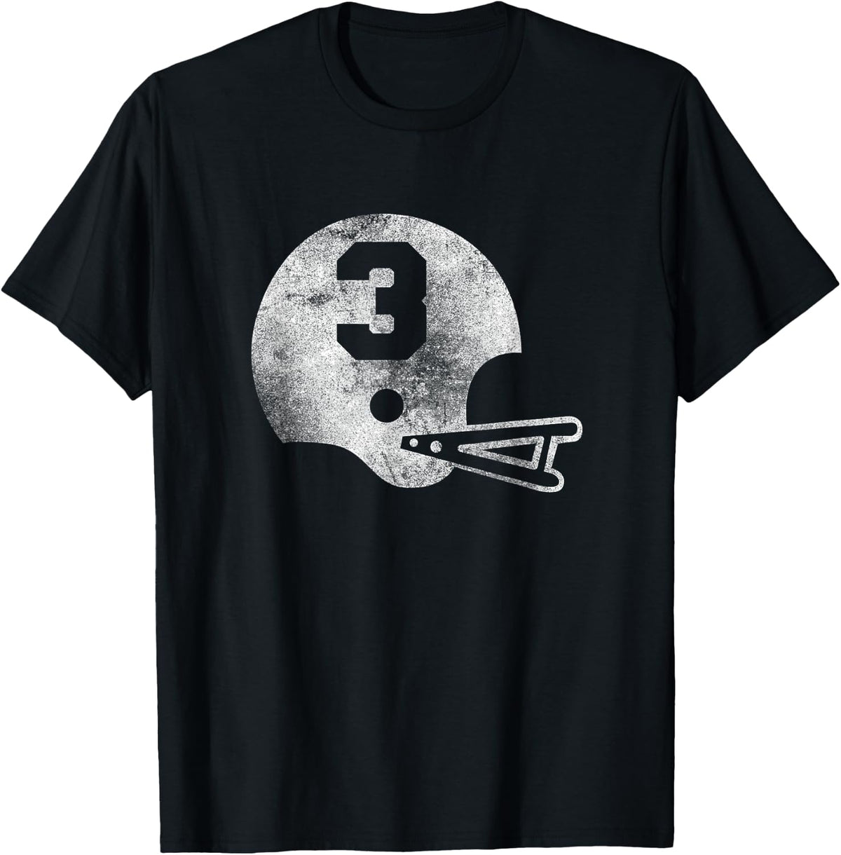 Vintage Football Jersey Number 3 T Shirt Player Number 174