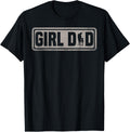 Girl Dad Father of Girls Fathers Day Vintage Shirt 238