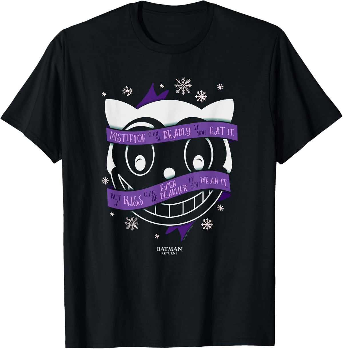 Comics Batman Returns Mistletoe Cat Apparel US Trend