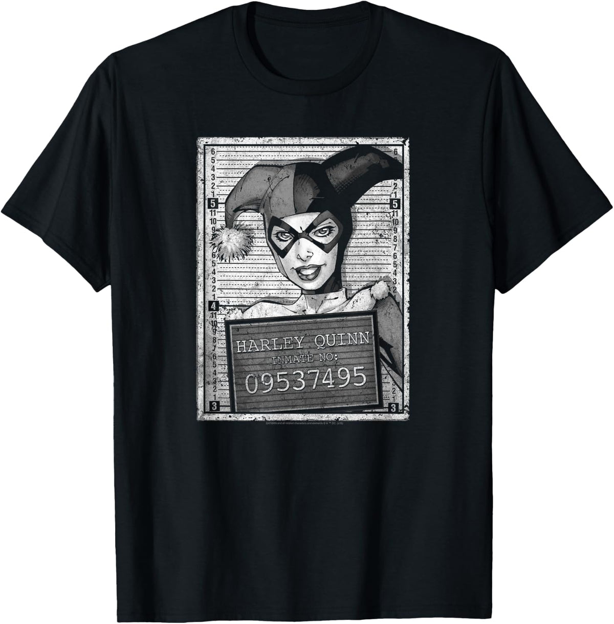 Batman Harley Quinn Inmate Apparel Premium Print