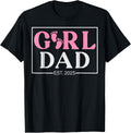 Girl Dad Est 2025 Logo New to Be Shirt for Men 110