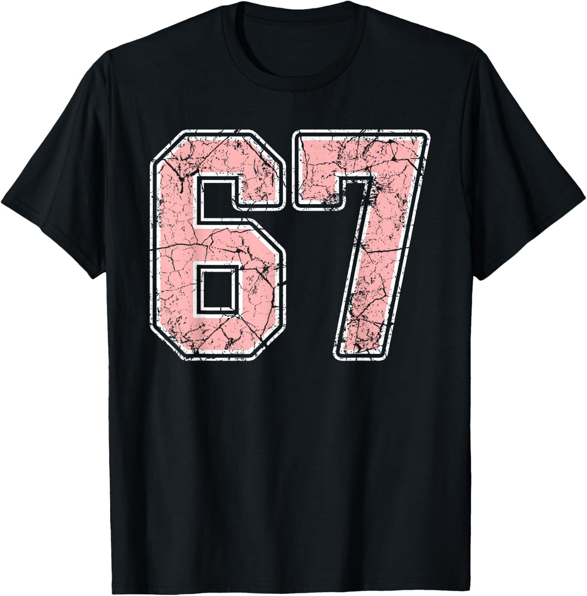 Pink And White Number 67 Jersey Player Uniform 67 Fan 243