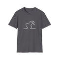 Retro Cartoon T-Shirt: La Linea Art Print Graphic Tee