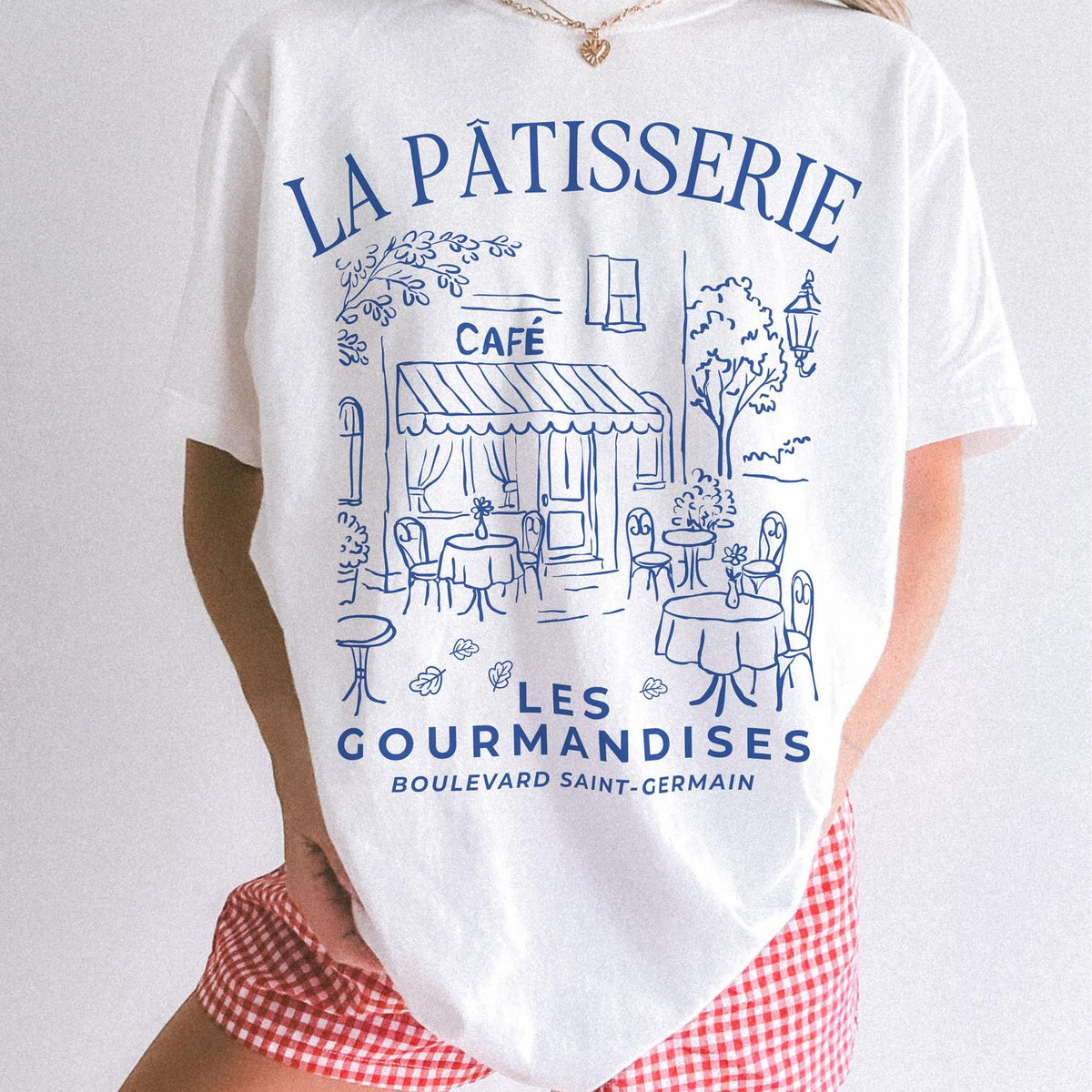 La PÃ¢tisserie T-Shirt: French Cafe Graphic Tee - Comfort Colors