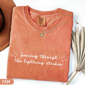 Dancing Through the Lightning Strikes Shirt, But Now The Sky Is Opalite TS Inspired Comfort Shirt