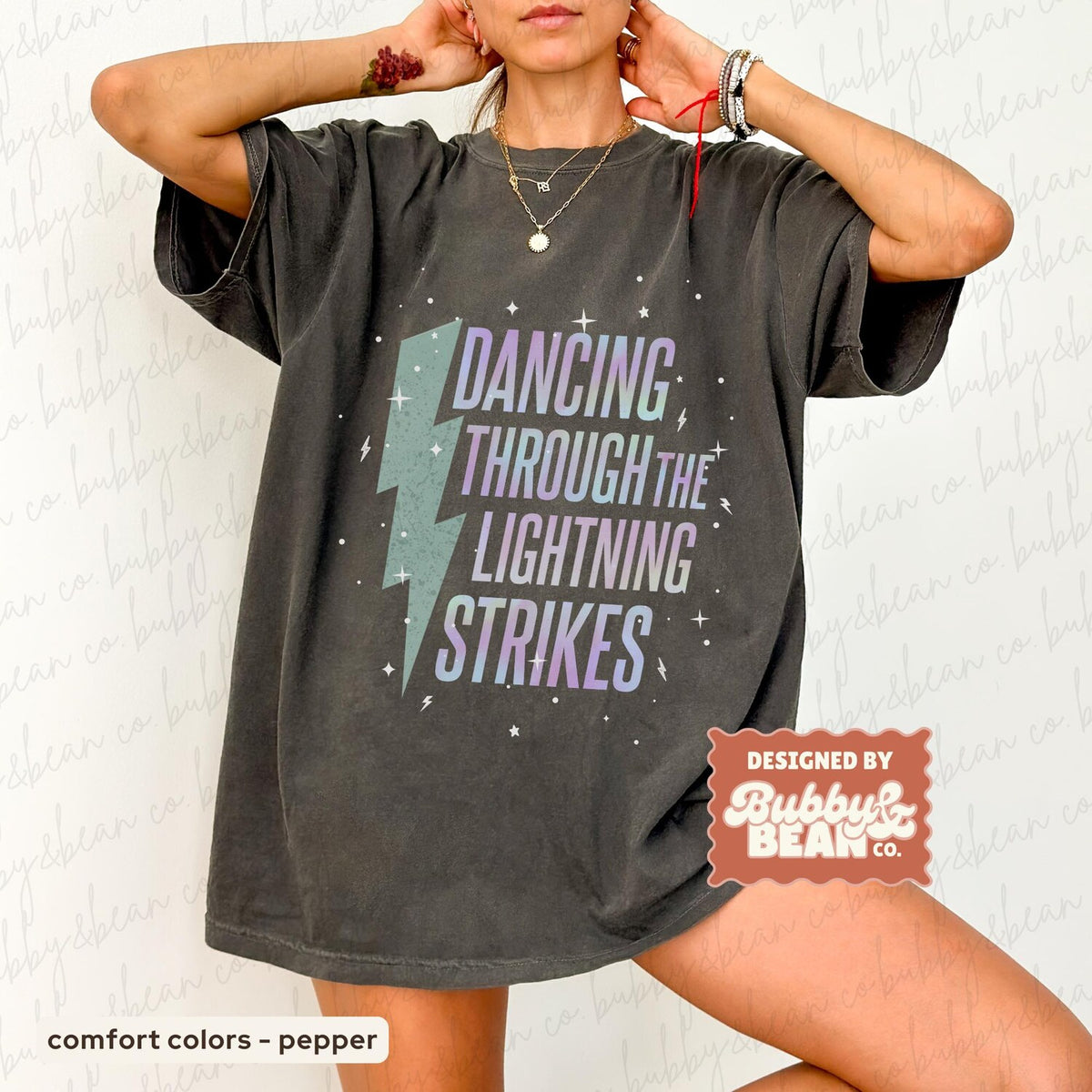 Opalite Showgirl Shirt, Dancing Through The Lightning Strikes, TS Inspired Graphic Tee, Now The Sky Is Opalite