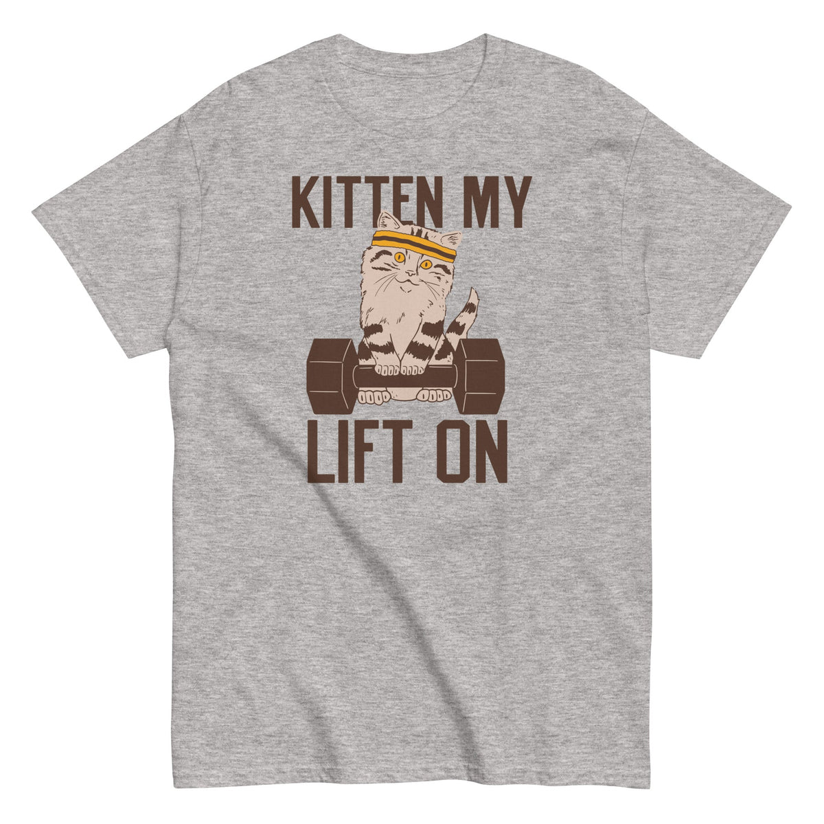 Kitten My Lift On Men's Classic Tee