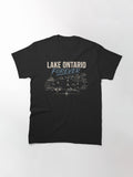 Lake Ontario Forever Great Lakes Travel Souvenir Canadian American Lakeside Classic T-Shirt