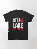 Still Lake Ontario Canadian Maple Leaf Classic T-Shirt