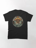 Lake Ontario Retro Vintage Unsalted and Shark Free Funny Great Lakes Classic T-Shirt