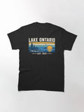 Lake Ontario, Anti Trump, Great Lakes Sunset, Forever Classic T-Shirt