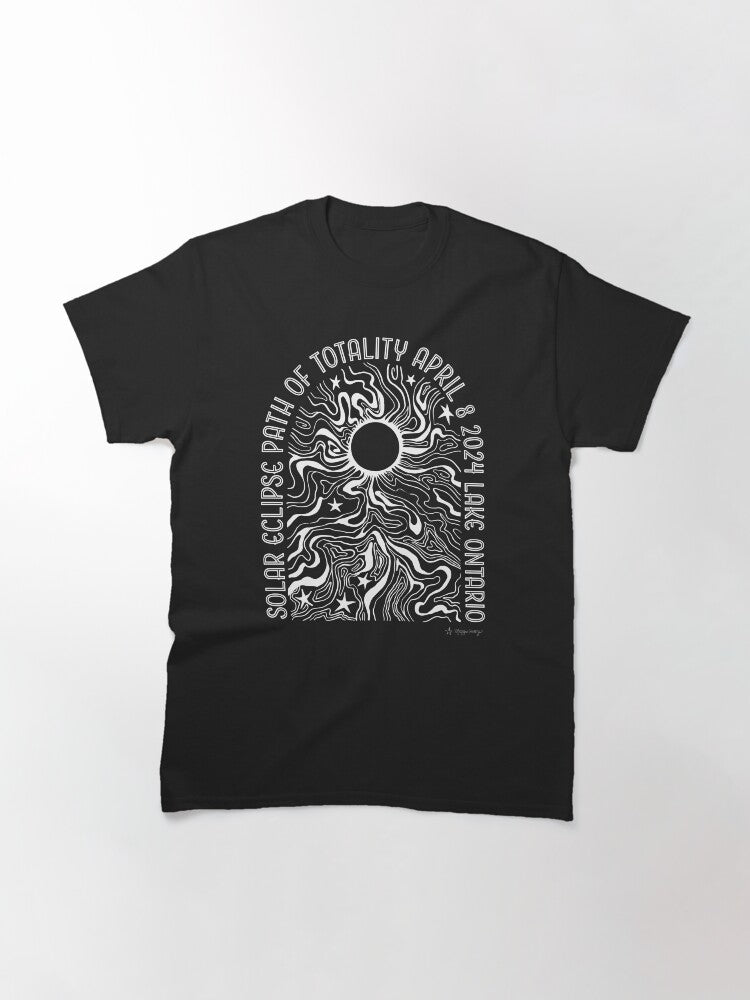 Solar Eclipse Lake Ontario Classic T-Shirt