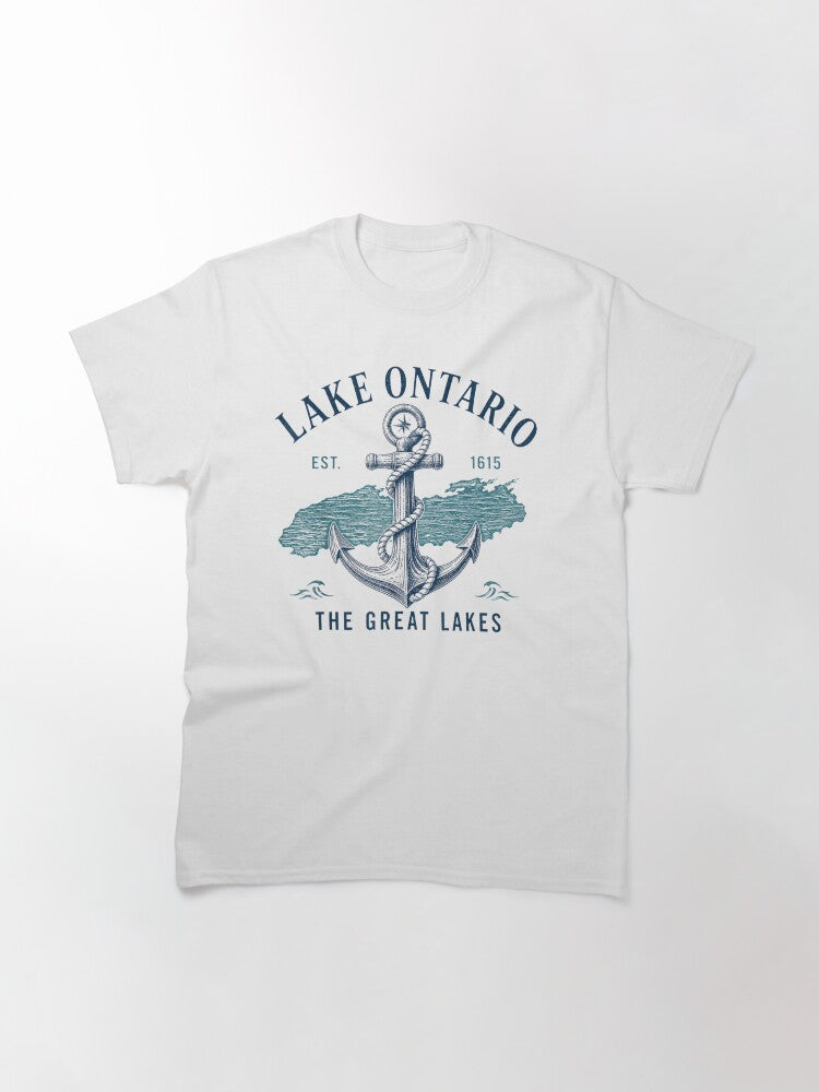 Lake Ontario - the Great Lakes Loon, Anchor Classic T-Shirt
