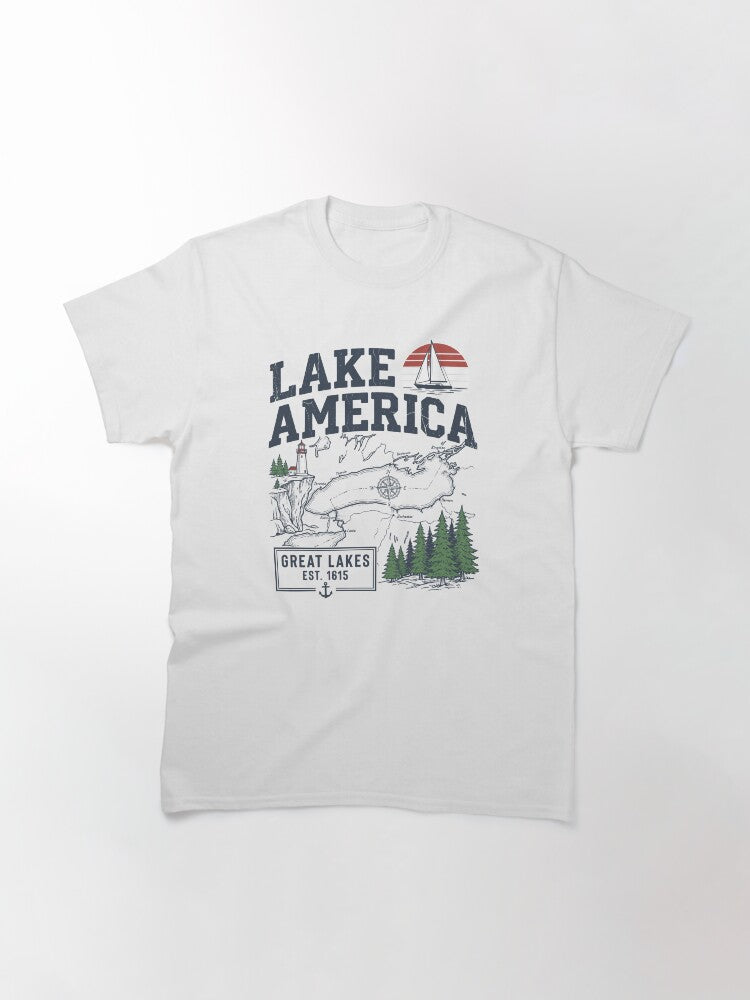 Lake Ontario Vintage New York Classic T-Shirt