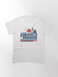 Retro Lake Ontario Vintage Men Women Classic T-Shirt