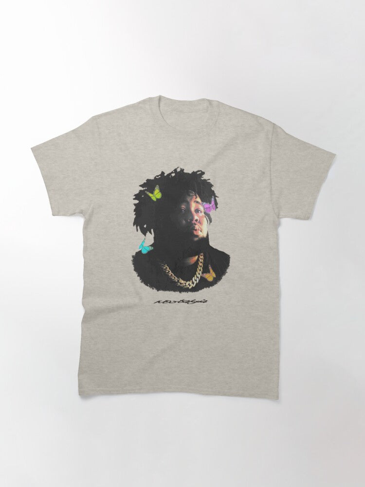 Rap Star with Butterfly Vintage Shirt, Sweatshirt, Tee Classic T-Shirt