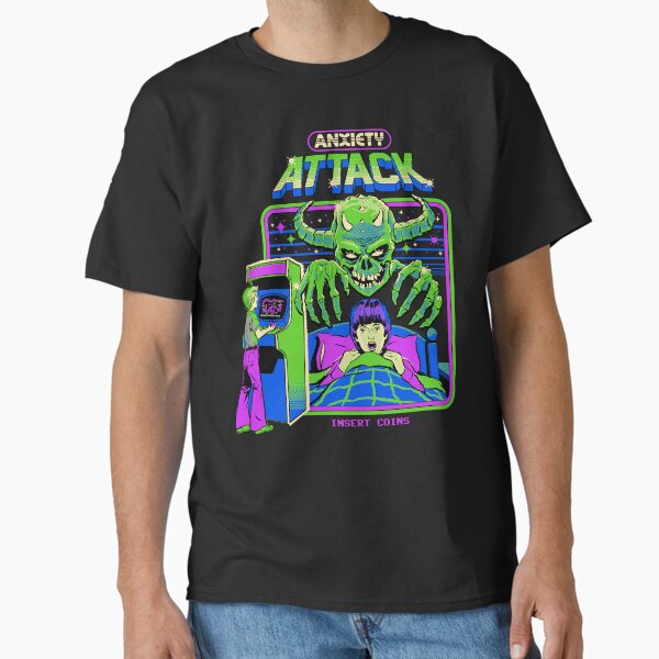 "Anxiety Attack" Classic T-Shirt for Sale by stevenrhodes