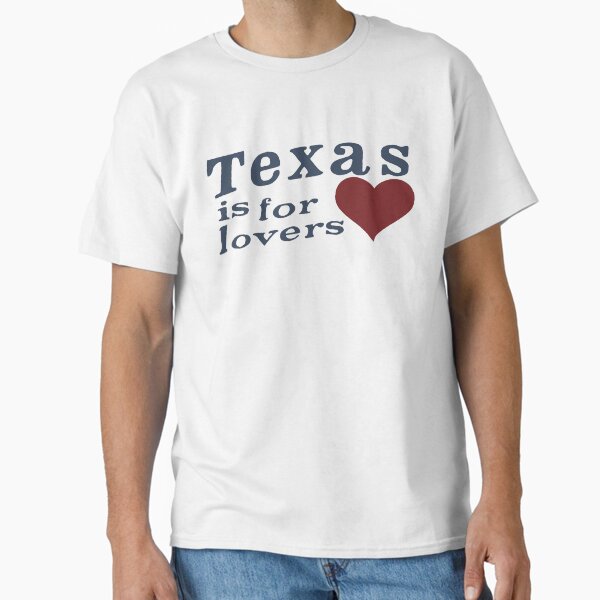 Texas is for Lovers Vintage 1970s Design Classic T-Shirt for Sale by koiiv