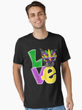 I Love Mardi Gras Costume Boston Terrier Dog Puppy Lover Essential T Shirt T Shirt Cute Design