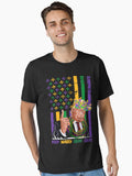 Keep Mardi Gras Great Trump Flag American Mardi Gras Essential T Shirt T Shirt Everyday Wear