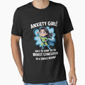 "Anxiety Girl Anxious Mind Mental Health Matters Awareness" Essential T-Shirt for Sale by BobMarkLifeS