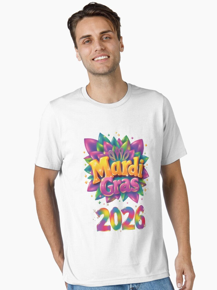 Mardi Gras 2026 Essential T Shirt T Shirt Limited Vibe