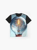 BLUE BULB Graphic T-Shirt