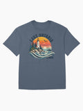 Lake-Ontario-Lake-Canada-Fdt Oversized T-Shirt
