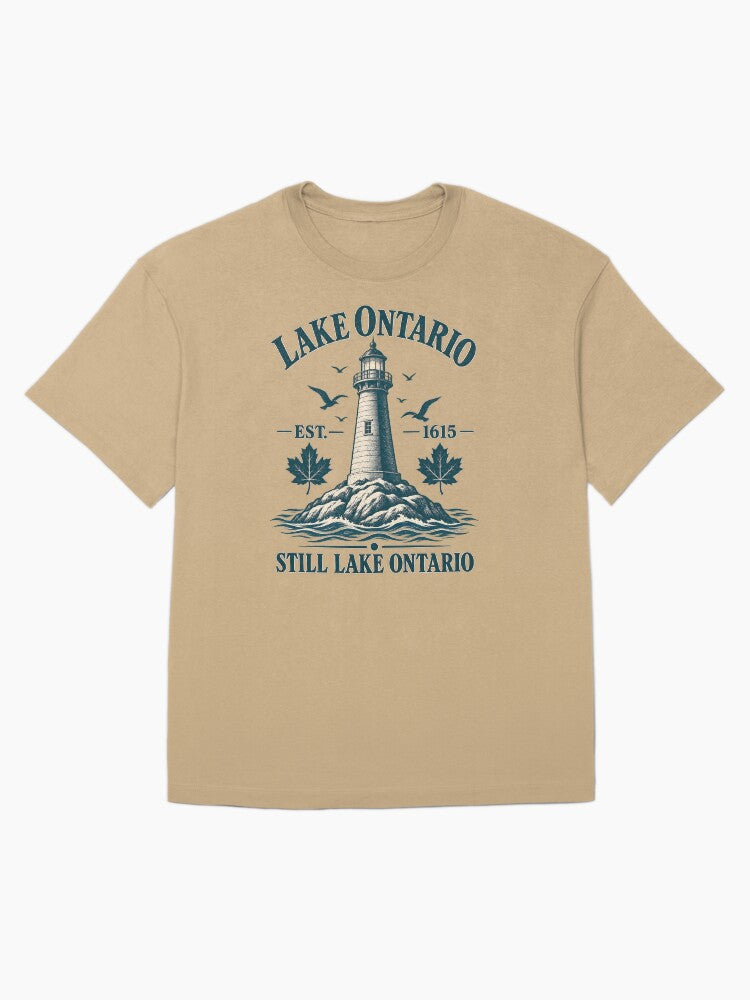 Lake-Ontario-Lake-Canada Oversized T-Shirt