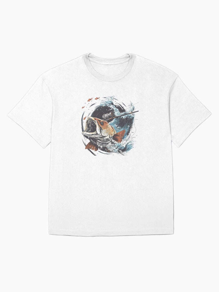 Epic Catch: the Battle of the Deep Oversized T-Shirt