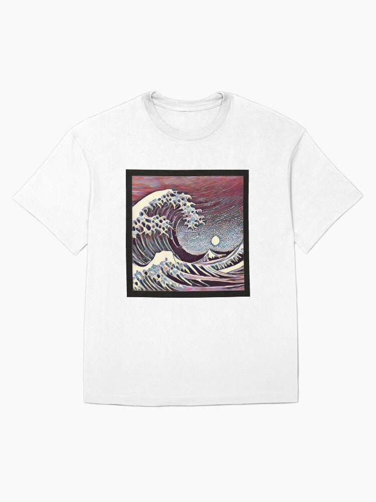 Wave Sticker Oversized T-Shirt
