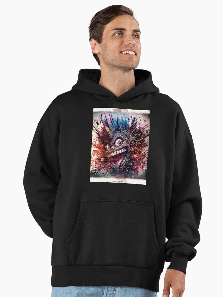 Bad emoji no010 Premium Oversized Hoodie Hoodie Clean Design
