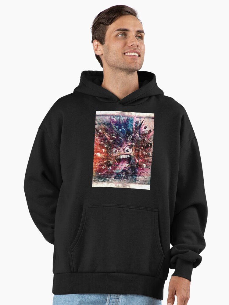 Bad emoji no018 Premium Oversized Hoodie Hoodie Gift Ready