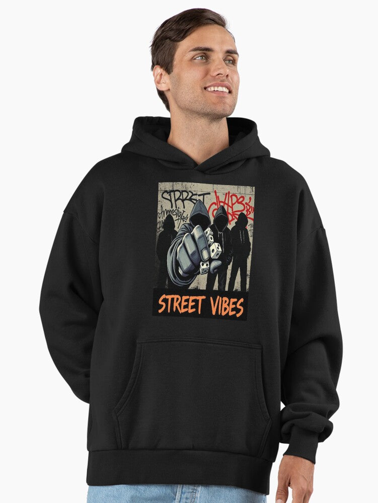 Street Vibes Savage Design Premium Oversized Hoodie Hoodie Gift Ready