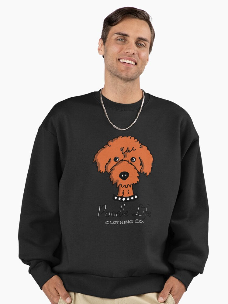 Poodle Life Apricot Pup Premium Oversized Sweatshirt T Shirt Gift Ready