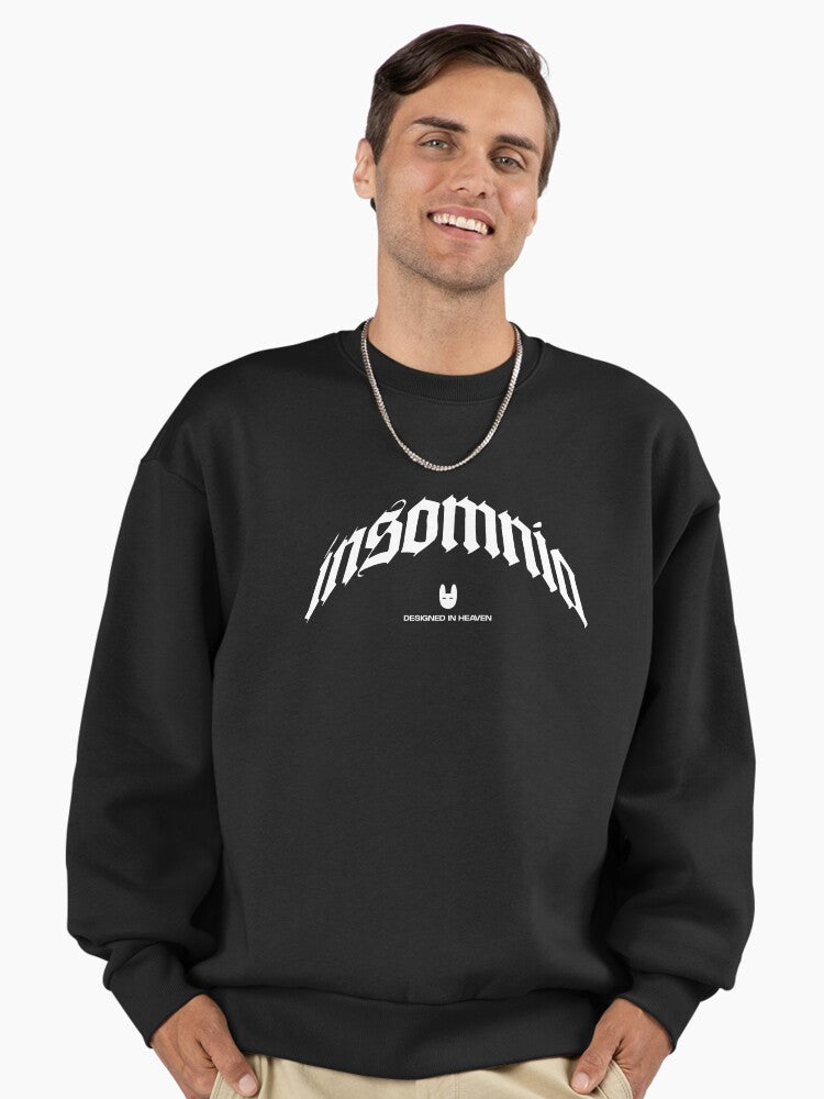 Insomnia Premium Oversized Sweatshirt T Shirt Minimal Style