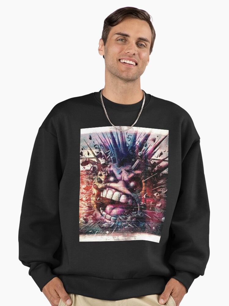 Bad emoji no009 Premium Oversized Sweatshirt T Shirt US Market