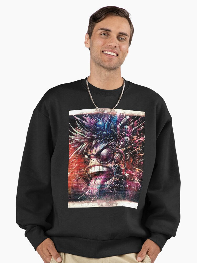 Bad emoji no020 Premium Oversized Sweatshirt T Shirt Gift Ready