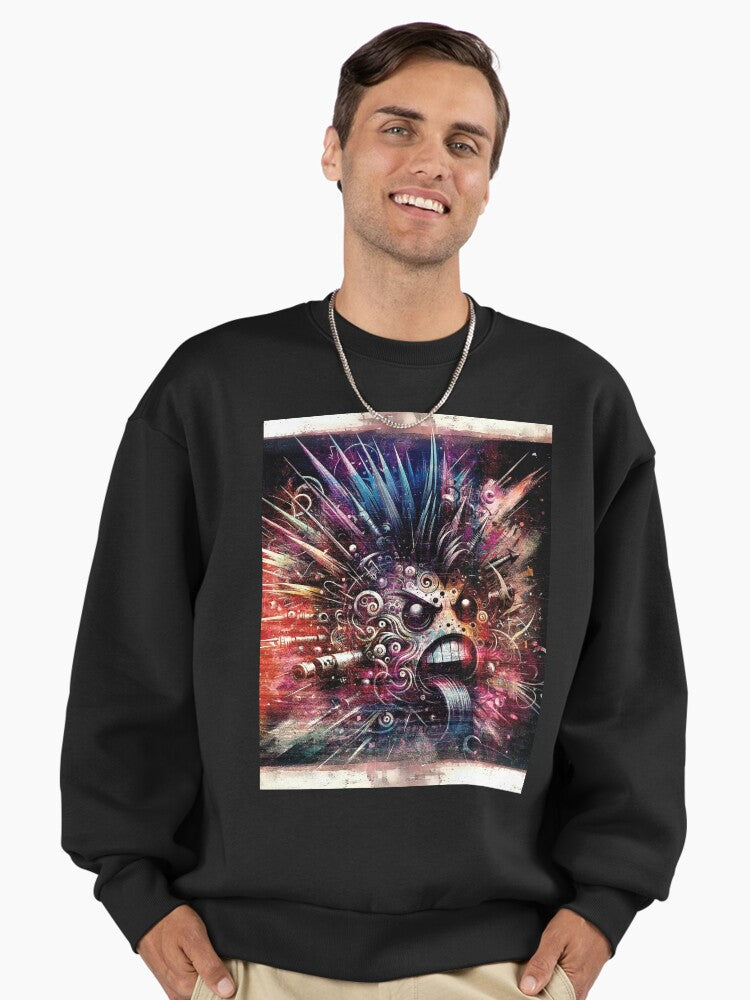 Bad emoji no031 Premium Oversized Sweatshirt T Shirt Gift Ready