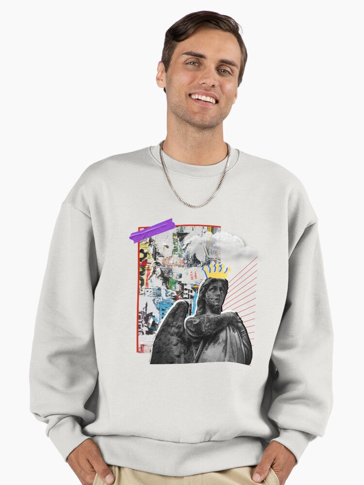 Urban Royalty Premium Oversized Sweatshirt T Shirt Minimal Style