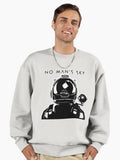Mens Funny Galaxy No Mans Sky More Then Awesome Premium Oversized Sweatshirt T Shirt Premium Print