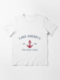 Lake America the Great Lakes EST 2026 Essential T-Shirt